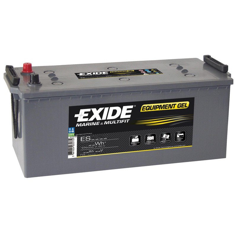 Batteries Exide GEL Batteries Pour Bateau