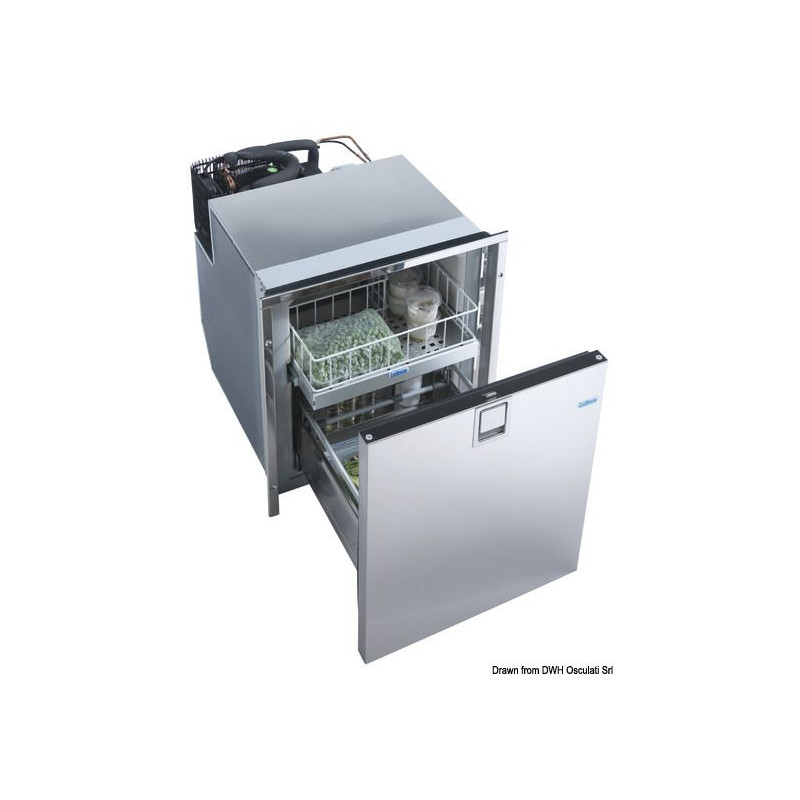 Indel Webasto Réfrigérateur ou Congélateur à tiroir inox 16L IT016 -  Comptoir Nautique