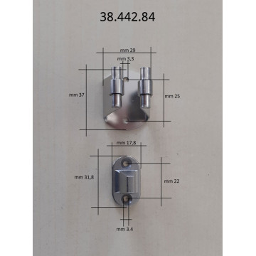 Bloque-porte inox